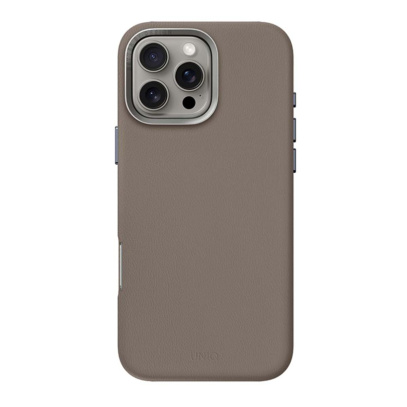 Чехол для iPhone 16 Pro Max с Magsafe UNIQ Lyden Grey, кремово-серый