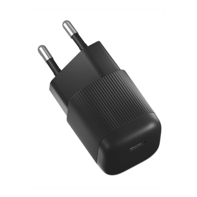 Сетевое зарядное устройство Gurdini Mini Wave 20W USB-C Black, черный