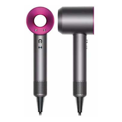 Фен Dyson Supersonic HD08 (CN/HK) Gift Edition Vinca Blue/Rose, фиалковый/розовый
