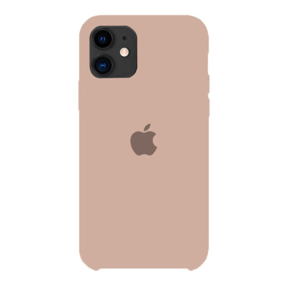 Чехол Silicone Case для Apple iPhone 11 Light Pink, светло-розовый