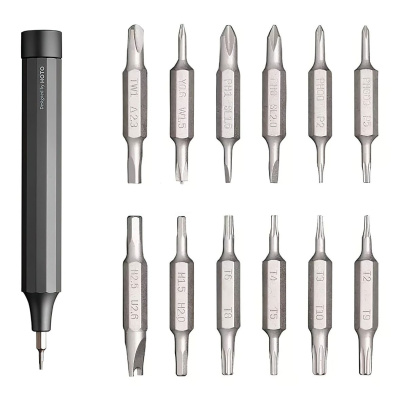 Отвертка Xiaomi Hoto Precision Screwdriver Kit 24в1 (QWLSD004) Серый