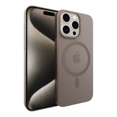 Чехол для iPhone 16 Pro 6.3" Gurdini Slim Series with Magsafe Desert, бежевый