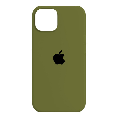 Чехол Silicone Case для Apple iPhone 14 Зеленый
