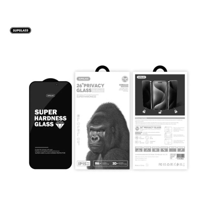 Защитное стекло SupGlass XC-12 Privacy Glass для iPhone 16 Pro Max (6.9)