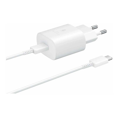 Сетевое зарядное устройство PD Type-C 45W, белый