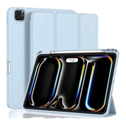 Чехол книжка для iPad Air 13"/Pro 12,9* 3/4/5/6 gen Gurdini Origami Case Голубой