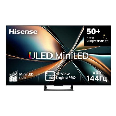 Телевизор Hisense 75" Ultra HD, 144 Гц, MiniLED (75U7Q)