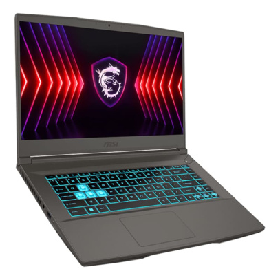 Ноутбук MSI Thin 15 (B12VE-1294XRU) Core i5 12450H/16Gb/512Gb SSD/NV RTX4050 6Gb/15.6" FullHD/DOS Gray, серый