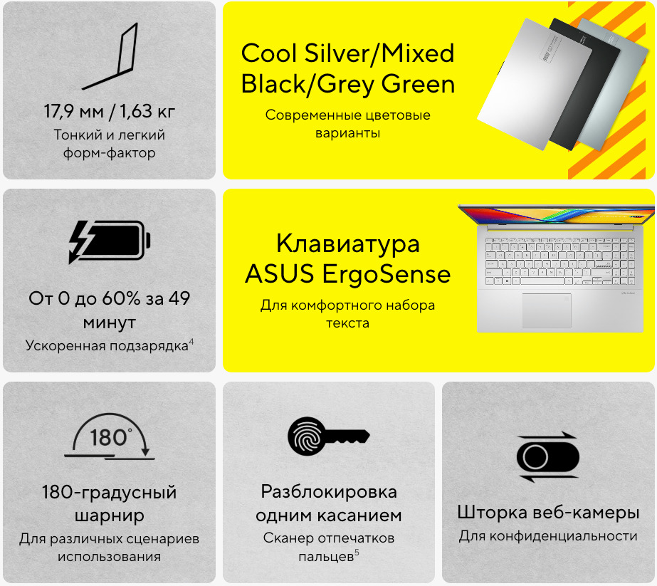 ASUS-VivoBook-Go-15-E1504FA в Воронеже ASUS-VivoBook-Go-15-E1504FA