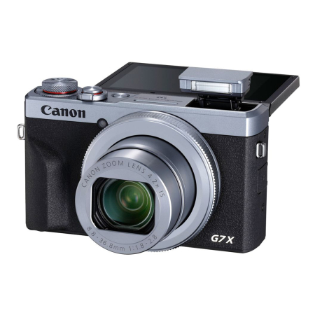 Canon PowerShot G7X Mark 3 Silver, серебристый
