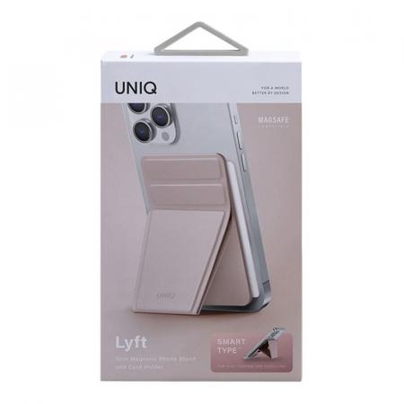 Магнитный бумажник с функцией стенда UNIQ LYFT Magnetic (MGSNAPONCH-LYFTPNK) Розовый Магнитный бумажник с функцией стенда UNIQ LYFT Magnetic (MGSNAPONCH-LYFTPNK) Розовый