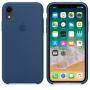 Чехол Silicone Case для Apple iPhone XR Blue Cobalt, синий