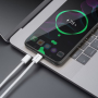 Дата-кабель Deppa Original, USB-C - USB-C, 60Вт, 1 м, нейлон (72554) Белый Дата-кабель Deppa Original, USB-C - USB-C, 60Вт, 1 м, нейлон (72554) Белый
