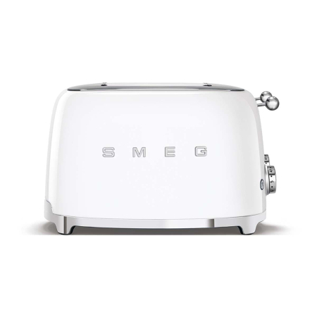 Тостер на 4 ломтика SMEG 50s style (TSF03WHEU) Белый Тостер на 4 ломтика SMEG 50s style (TSF03WHEU) Белый