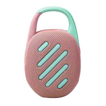 Портативная колонка JBL Clip 5 Pink, розовый Портативная колонка JBL Clip 5 Pink, розовый