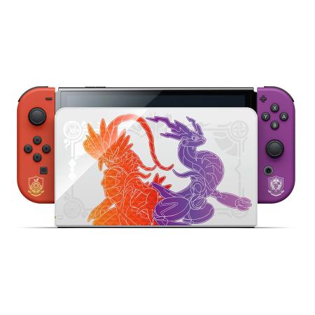 Игровая консоль Nintendo Switch OLED 64Gb Pokemon Skarlet and Violet Edition, красный/фиолетовый Игровая консоль Nintendo Switch OLED 64Gb Pokemon Skarlet and Violet Edition, красный/фиолетовый
