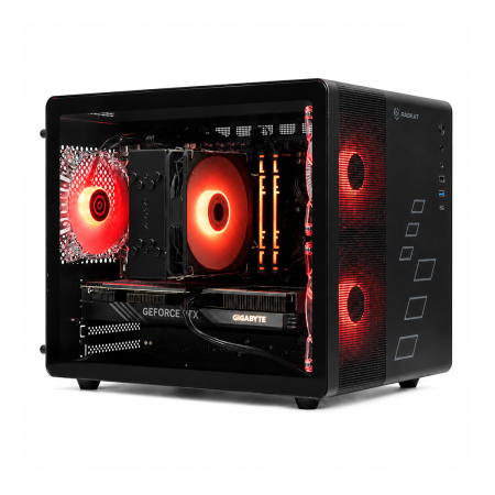 Игровой ПК Raskat Strike 520, Intel Core i5-14400F, NVIDIA RTX 5060 8Gb, 32Gb DDR5, 1Tb SSD, Чёрный
