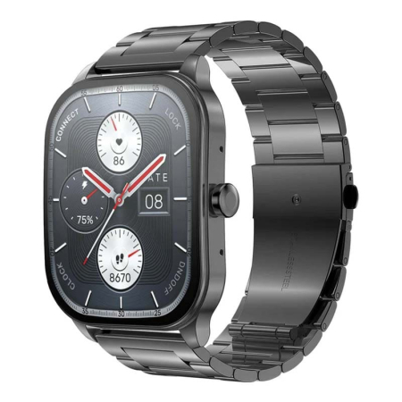 Умные часы Xiaomi Amazfit Pop 3S Metallic Black, чёрный Умные часы Xiaomi Amazfit Pop 3S Metallic Black, чёрный