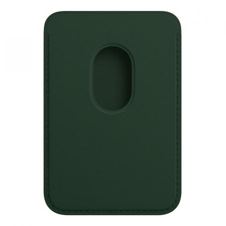 Чехол-бумажник Apple MagSafe для iPhone Pine Green, сосновый зеленый Чехол-бумажник Apple MagSafe для iPhone Pine Green, сосновый зеленый