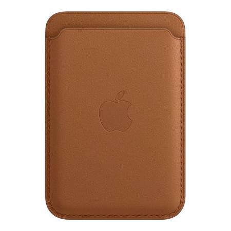 Чехол-бумажник Apple MagSafe для iPhone Saddle Brown, коричневый Чехол-бумажник Apple MagSafe для iPhone Saddle Brown, коричневый