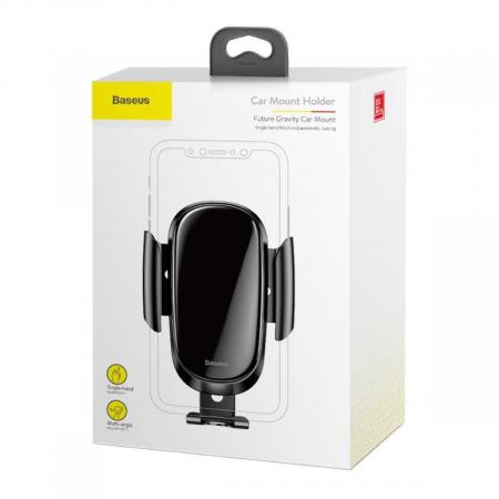 Гравитационный держатель для телефона Baseus Future Gravity Car Mount (SUYL-WL01) Черный Гравитационный держатель для телефона Baseus Future Gravity Car Mount (SUYL-WL01) Черный