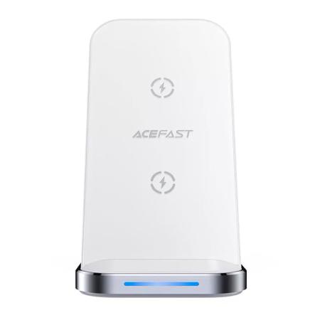 Беспроводное зарядное устройство AceFast Wireless Charger Desktop Holder 3в1 (E15) White, белый Беспроводное зарядное устройство AceFast Wireless Charger Desktop Holder 3в1 (E15) White, белый