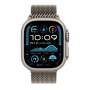 Apple Watch Ultra 2 (2024), 49 мм корпус из титана цвета «Natural», ремешок Titanium Milanese Loop размера L цвета «Natural»