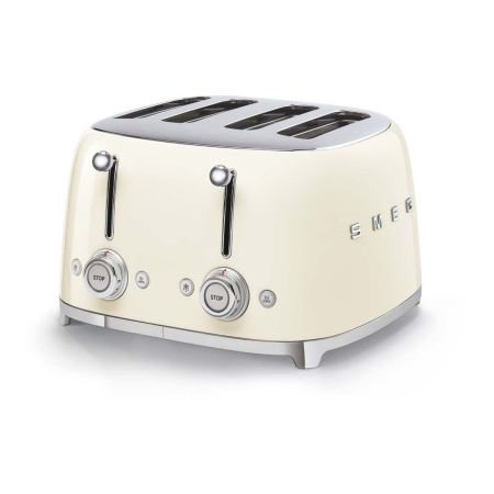 Тостер на 4 ломтика SMEG 50s style (TSF03CREU) Кремовый Тостер на 4 ломтика SMEG 50s style (TSF03CREU) Кремовый