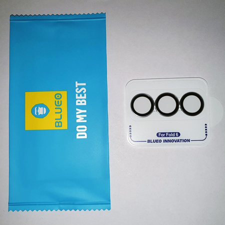 Защитное стекло для Galaxy Z Fold6, BlueO Camera lens Armor metal 3 шт. Серое Защитное стекло для Galaxy Z Fold6, BlueO Camera lens Armor metal 3 шт. Серое