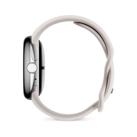 Часы Pixel Watch 2, 41 мм, Wi-Fi, Silver/Porcelain, серебристый