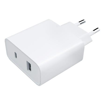 Зарядное устройство Xiaomi Mi 33W Wall Charger USB Type-A + USB Type-C BHR4996GL (AD332EU) Белый Зарядное устройство Xiaomi Mi 33W Wall Charger USB Type-A + USB Type-C BHR4996GL (AD332EU) Белый