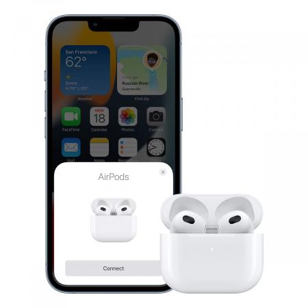 Наушники Apple AirPods 3 (MPNY3AM) White, белый Lightning