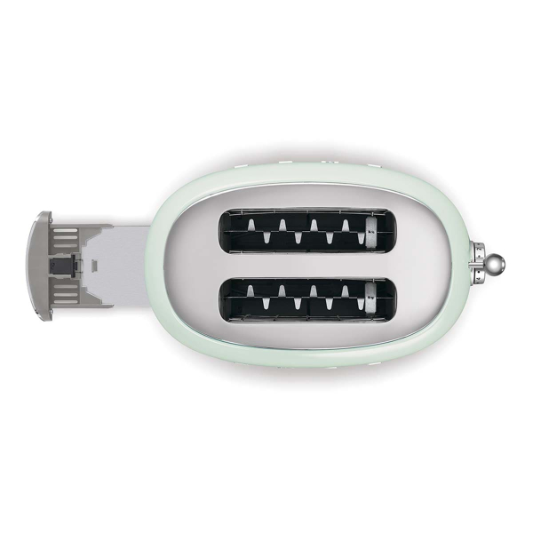 Тостер на 2 ломтика SMEG 50s style (TSF01PGEU) Пастельный зеленый