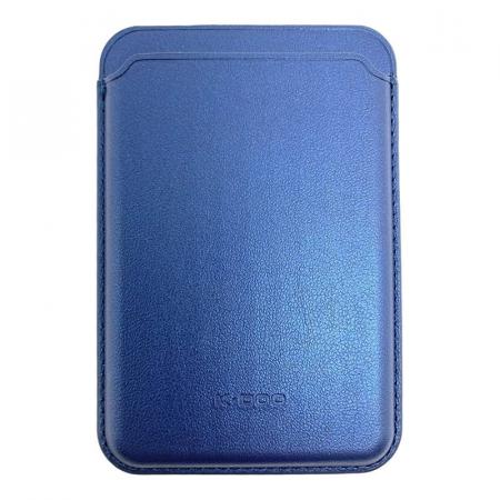 Чехол-бумажник для iPhone K-DOO Leather Wallet MagSafe Синий Чехол-бумажник для iPhone K-DOO Leather Wallet MagSafe Синий