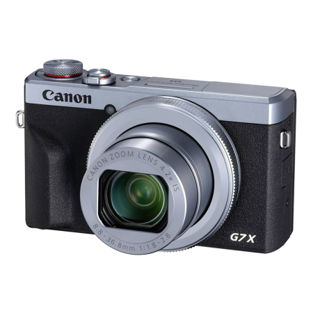 Canon PowerShot G7X Mark 3 Silver, серебристый
