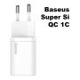 Сетевое зарядное устройство USB Type-C Baseus Super Si Quick Charger 1C 20 Вт EU (CCSUP-B02) Белый Сетевое зарядное устройство USB Type-C Baseus Super Si Quick Charger 1C 20 Вт EU (CCSUP-B02) Белый