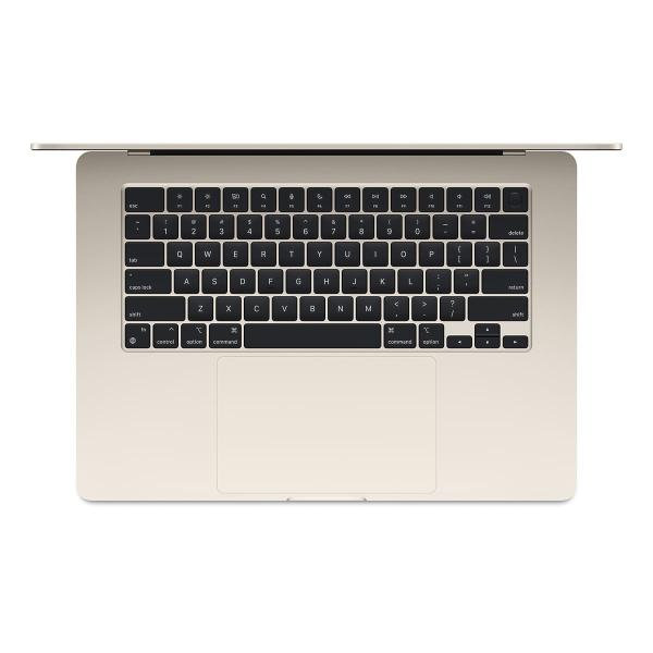 Apple MacBook Air 15" (M3, 8C CPU, 10C GPU, 2024) 8/256Gb SSD (MRYR3) Starlight, «сияющая звезда»