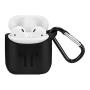 Чехол COTEetCI Magnet Series для Apple AirPods Black, черный Чехол COTEetCI Magnet Series для Apple AirPods Black, черный