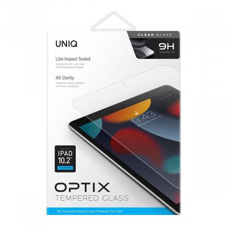 Стекло для iPad 10.2" (2019/21) UNIQ OPTIX (PD10.2-CLEAR) Прозрачный Стекло для iPad 10.2" (2019/21) UNIQ OPTIX (PD10.2-CLEAR) Прозрачный