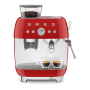 Кофемашина эспрессо со встроенной кофемолкой SMEG 50s style (EGF03RDEU) Красный Кофемашина эспрессо со встроенной кофемолкой SMEG 50s style (EGF03RDEU) Красный