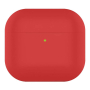 Силиконовый чехол для AirPods 3 Deppa Ultra Slim (47324) Красный Силиконовый чехол для AirPods 3 Deppa Ultra Slim (47324) Красный