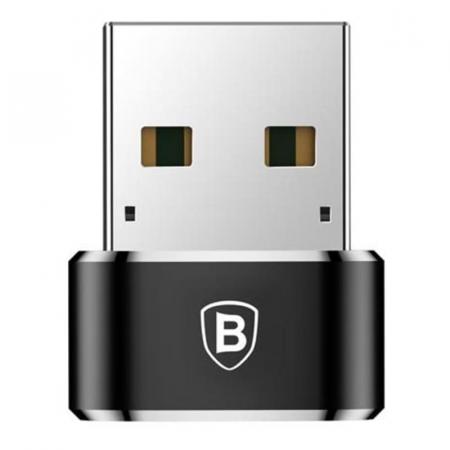 Адаптер Baseus Type-C - USB Converter (CAAOTG-01) Черный Адаптер Baseus Type-C - USB Converter (CAAOTG-01) Черный