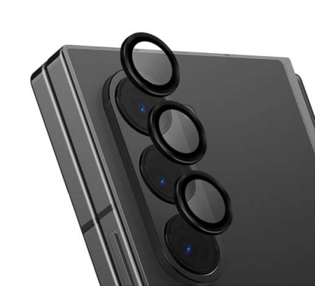 Защитное стекло для Galaxy Z Fold6, BlueO Camera lens Armor metal 3 шт. Черное Защитное стекло для Galaxy Z Fold6, BlueO Camera lens Armor metal 3 шт. Черное