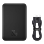 Внешний аккумулятор Baseus Magnetic Mini Air Wireless Fast Charge Cluster Black power bank с поддержкой беспроводной зарядки 6000mAh 20 Вт (P10059002113-00) Черный