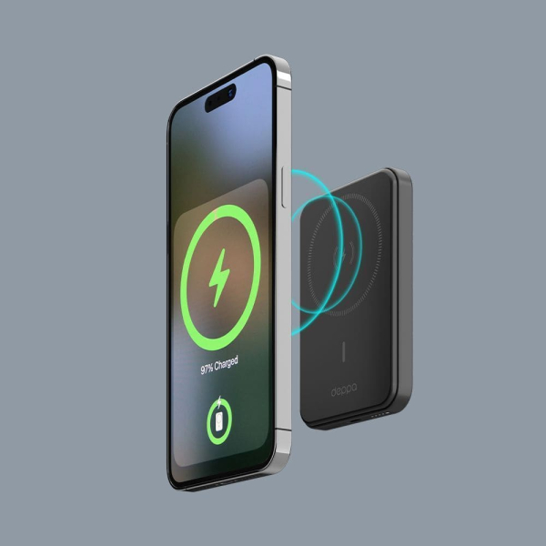 Внешний АКБ Deppa NRG MageSafe 10000mAh (33667) Черный