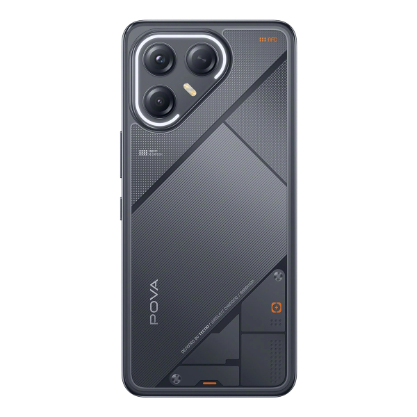 TECNO Pova 7 Ultra 5G 12/256Gb Black, чёрный