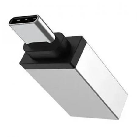 Адаптер Deppa OTG USB-C - USB-A (73131) Серебристый Адаптер Deppa OTG USB-C - USB-A (73131) Серебристый