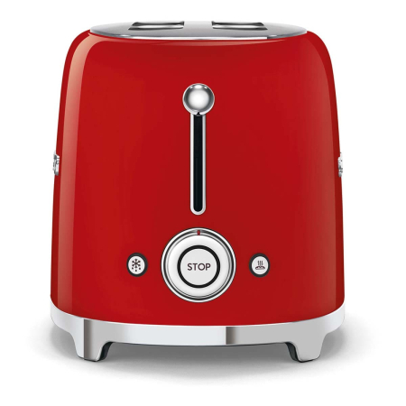 Тостер на 2 ломтика SMEG 50s style (TSF01RDEU) Красный Тостер на 2 ломтика SMEG 50s style (TSF01RDEU) Красный