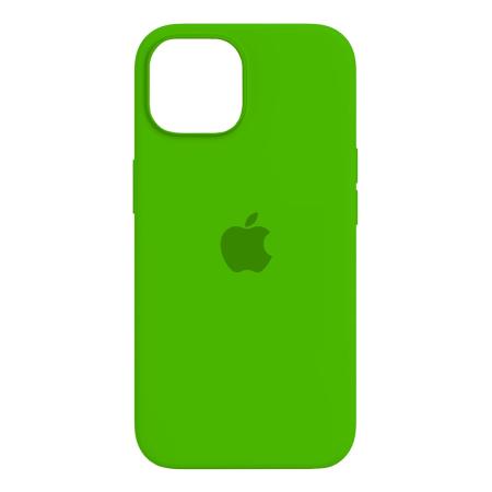 Чехол Silicone Case для Apple iPhone 15 Ярко-зеленый Чехол Silicone Case для Apple iPhone 15 Ярко-зеленый