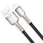 Кабель Baseus Cafule Series Metal Data Cable USB to iP 2,4A, 0,25 м (CALJK-01) Чёрный Кабель Baseus Cafule Series Metal Data Cable USB to iP 2,4A, 0,25 м (CALJK-01) Чёрный